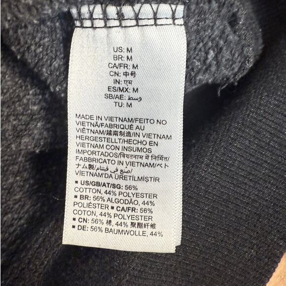 AMAZON ESSENTIALS Crewneck Sweatshirt, Slate Gray/Charcoal. Size M - Picture 3 of 4